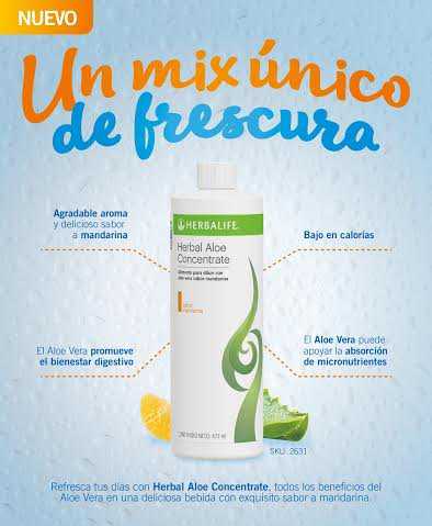 Herbalife lanzó en Uruguay su nuevo Herbal Aloe Concentrate sabor Mandarina