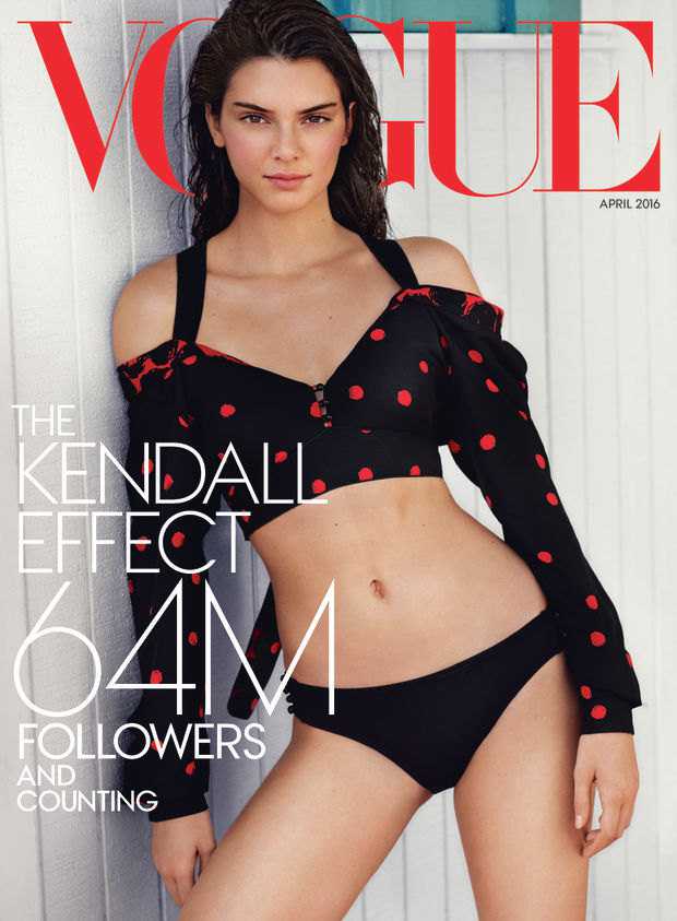 La primer portada de Kendall Jenner para Vogue