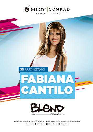 Fabiana Cantilo llega a Enjoy Conrad con su último disco y sus grandes éxitos