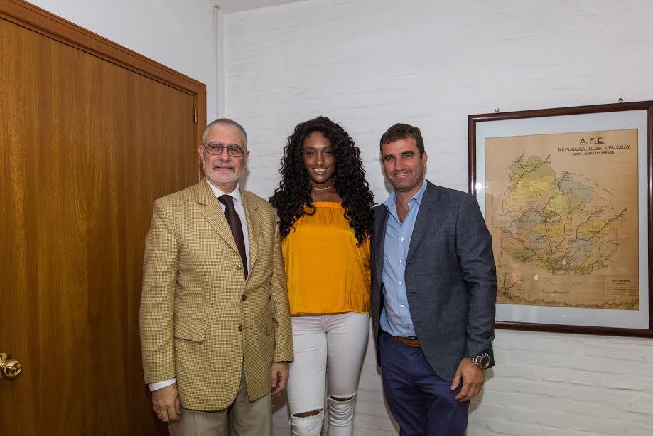 La cantante Sophia Morris visitó Uruguay invitada por Enjoy Punta del Este