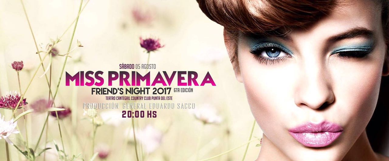 Éste sábado 5 de agosto se realizará Miss Primavera en Teatro Cantegril