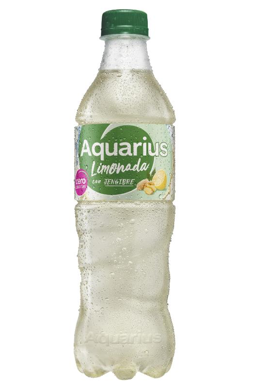 Aquarius Cero Limonada incorpora una nueva versión con extracto natural de jengibre