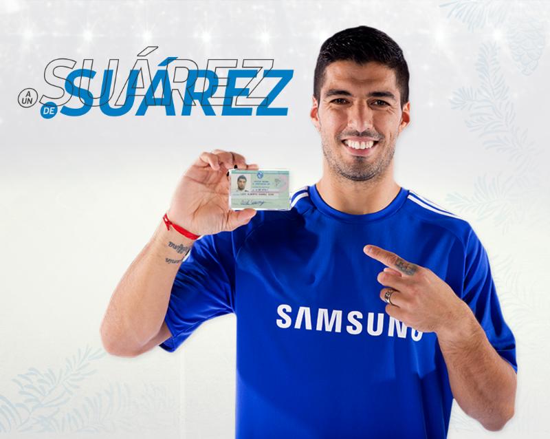 Samsung ofrece la oportunidad de conocer a Luis Suárez