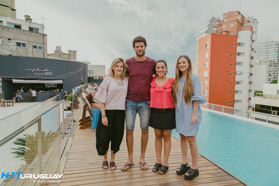 Esplendor Montevideo llevó la diversión a su terraza con una original pool party