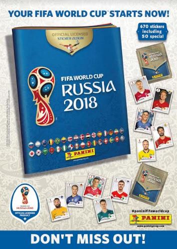 El álbum de la Copa Mundial de la FIFA Rusia 2018™ ya está disponible en Uruguay
