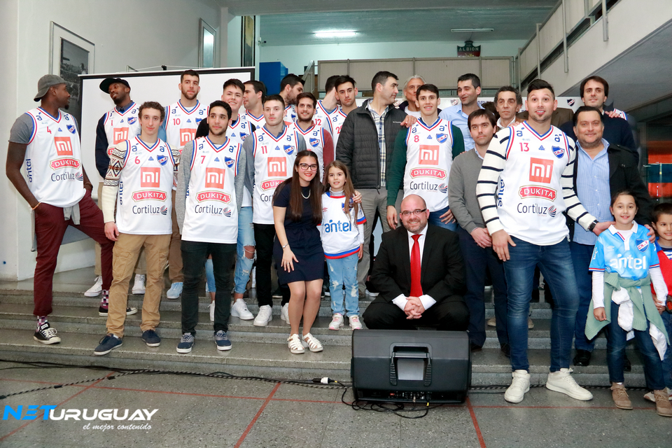 Nacional presentó el plantel principal de basquetball 2018 – 2019