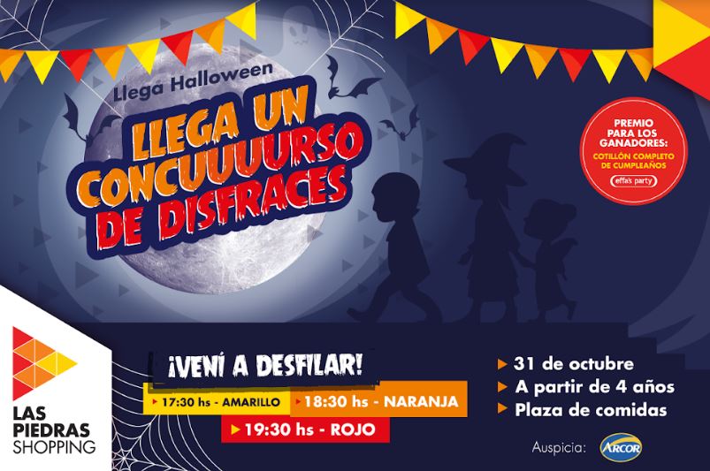 Las Piedras Shopping propone celebrar Halloween con un desfile de disfraces
