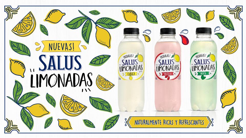 Salus Limonadas: la nueva línea de productos que llega para quedarse