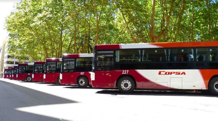 COPSA presentó junto al MTOP, 10 nuevos ómnibus para el transporte suburbano