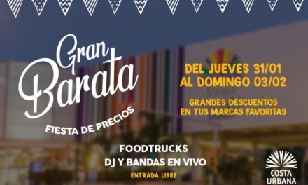Costa Urbana Shopping organiza la Gran Barata con música y foodtrucks