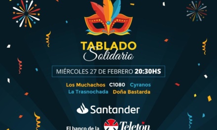 Santander promueve tablado solidario a beneficio de la Teletón