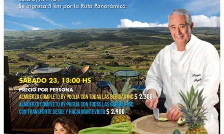 Sergio Puglia cocinará en VIVO este sábado en Estación Penitente