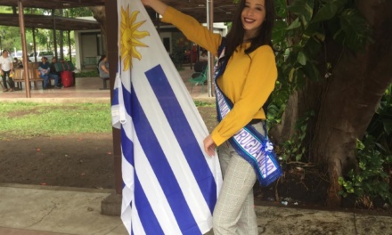 Lucía Floro arribó a El Salvador para representar a Uruguay en Miss Teen Mundial 2019