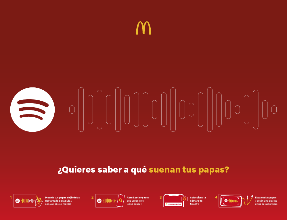 “McDonald’s y Spotify se unen para crear “Frieslist”: una experiencia digital que transformará las Papas Fritas de McDonald’s en música