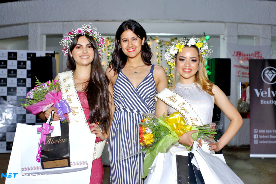 Francesca Pacheco de 16 años, fue coronada como Miss Expo Melo 2019