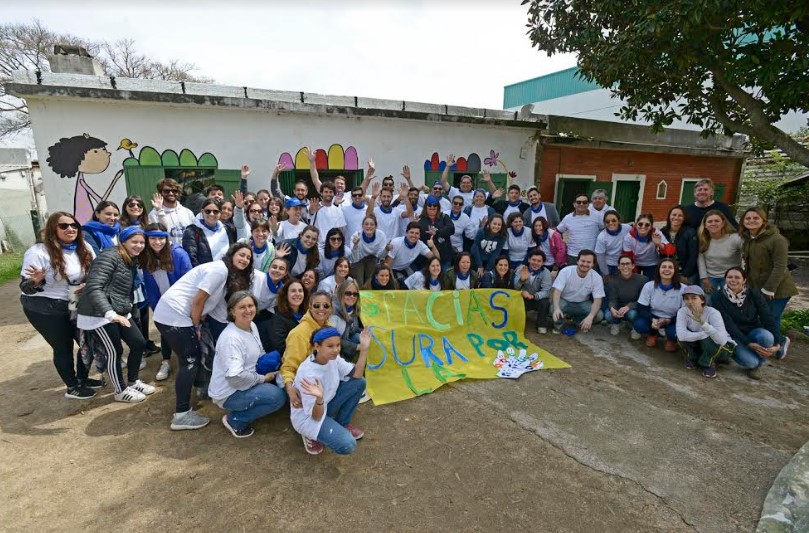 Voluntarios de SURA colaboraron con el Centro Juvenil y Deportivo Quebracho