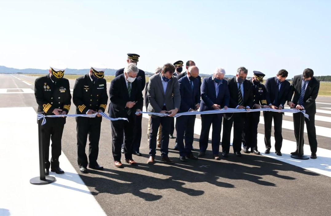 Aeropuerto de Punta del Este inauguró obras de renovación en infraestructura y tecnología