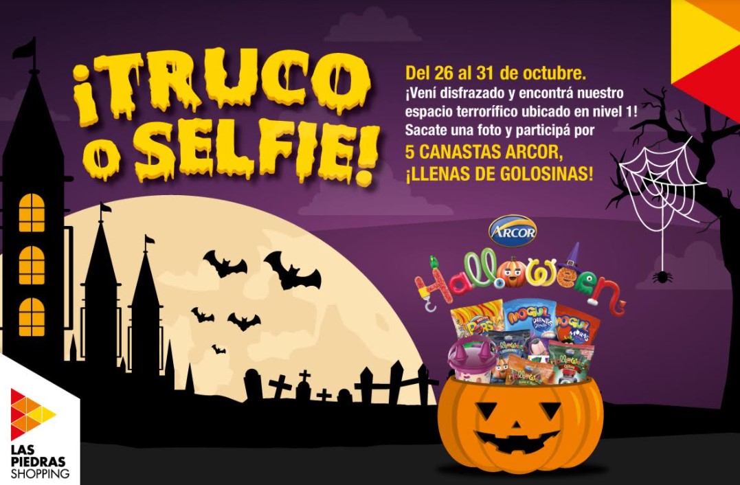 Las Piedras Shopping propone “Truco o Selfie” en este Halloween