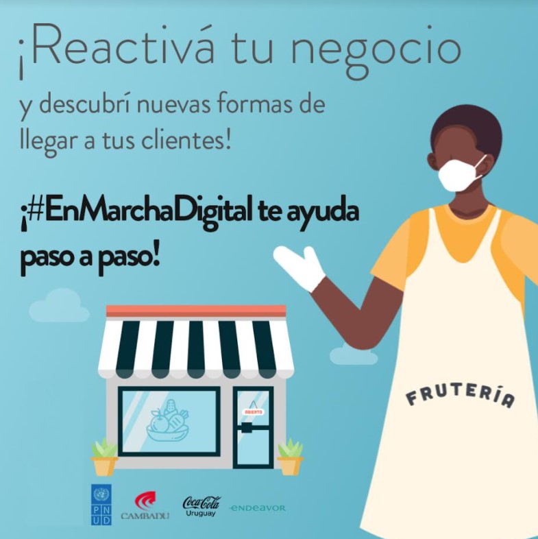 PNUD y Coca-Cola Uruguay impulsan #EnMarchaDigital, una guía para acompañar a las MiPymes en pandemia