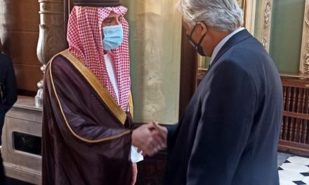 Ministro de Estado para las Relaciones Exteriores de Arabia Saudita visitó Uruguay