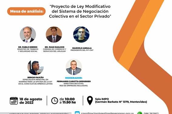 MESA DE ANÁLISIS: PROYECTO DE LEY MODIFICATIVO DEL SISTEMA DE NEGOCIACIÓN COLECTIVA EN EL SECTOR PRIVADO