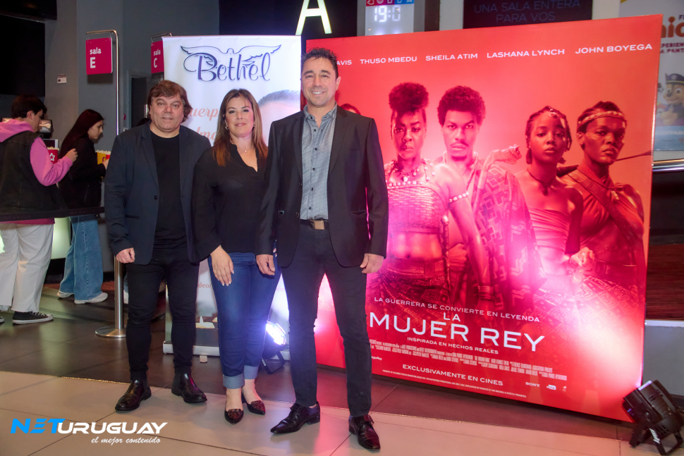 Bethel Spa junto a Movie Center presentaron “La Mujer Rey” que se estrena hoy en todos los cines de Uruguay