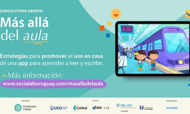 Fundación Ceibal convoca a presentar ideas para promover el uso en casa de una app de lectoescritura