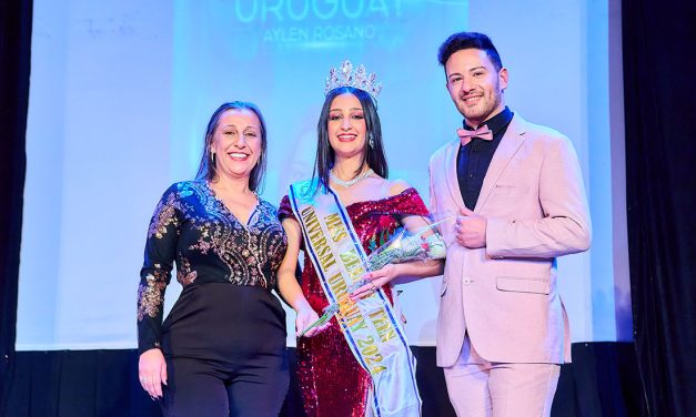 Aylen Rosano fue coronada como Miss Beauty Teen Universal Uruguay 2024, y viajará rumbo a Ecuador