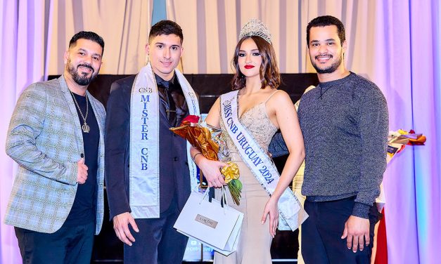 Guadalupe Rodríguez y David Casuriaga ganaron el Miss & Mister CNB Uruguay 2024, en su segunda edición