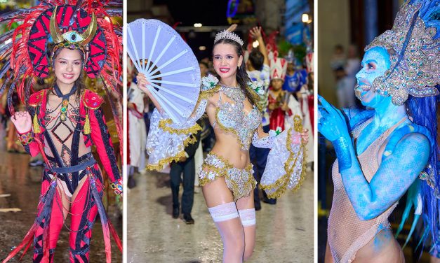 Bajo intensa lluvia se realizó el gran cierre del Carnaval de Melo 2025, con destacada participación de The La Planta entre otras figuras