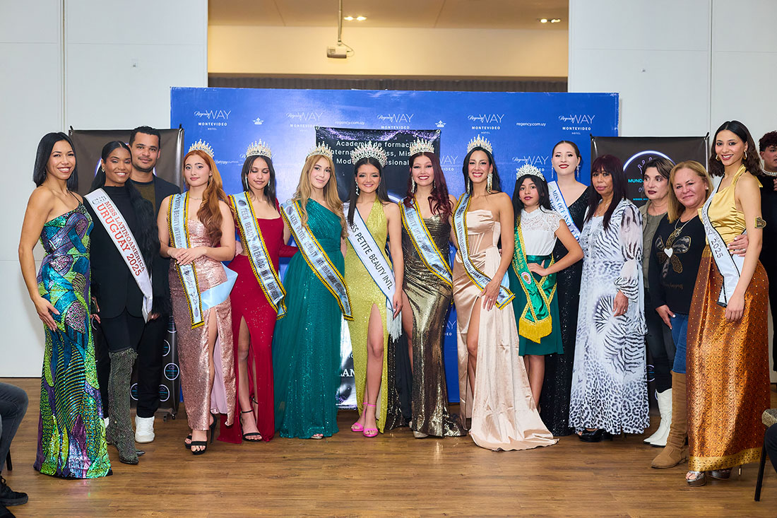 EL SÉPTIMO FASHION SHOW DE MUNDO DE REINAS ACADEMIA Y CORONACIÓN OFICIAL DE LA DELEGACIÓN URUGUAYA RUMBO A PARAGUAY AL MISS BEAUTY INTERNACIONAL