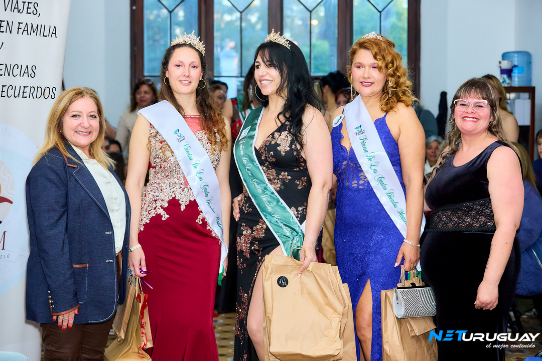Montevideo celebró el certamen “Señora 4 Décadas” en el emblemático Castillo Idiarte Borda