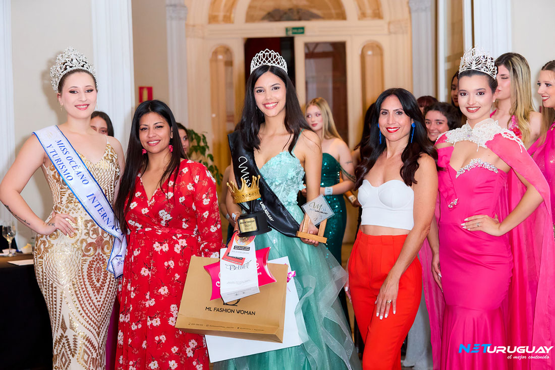 La histórica Casona Mauá fue escenario de la consagración de Emilia Tort como Miss Neturuguay 2025 y Victoria Silva como Teen Neturuguay