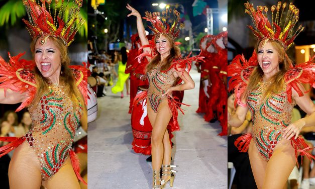 Melo vibró en el tercer día del Carnaval 2026 con Jessica Zunino y un marco multitudinario