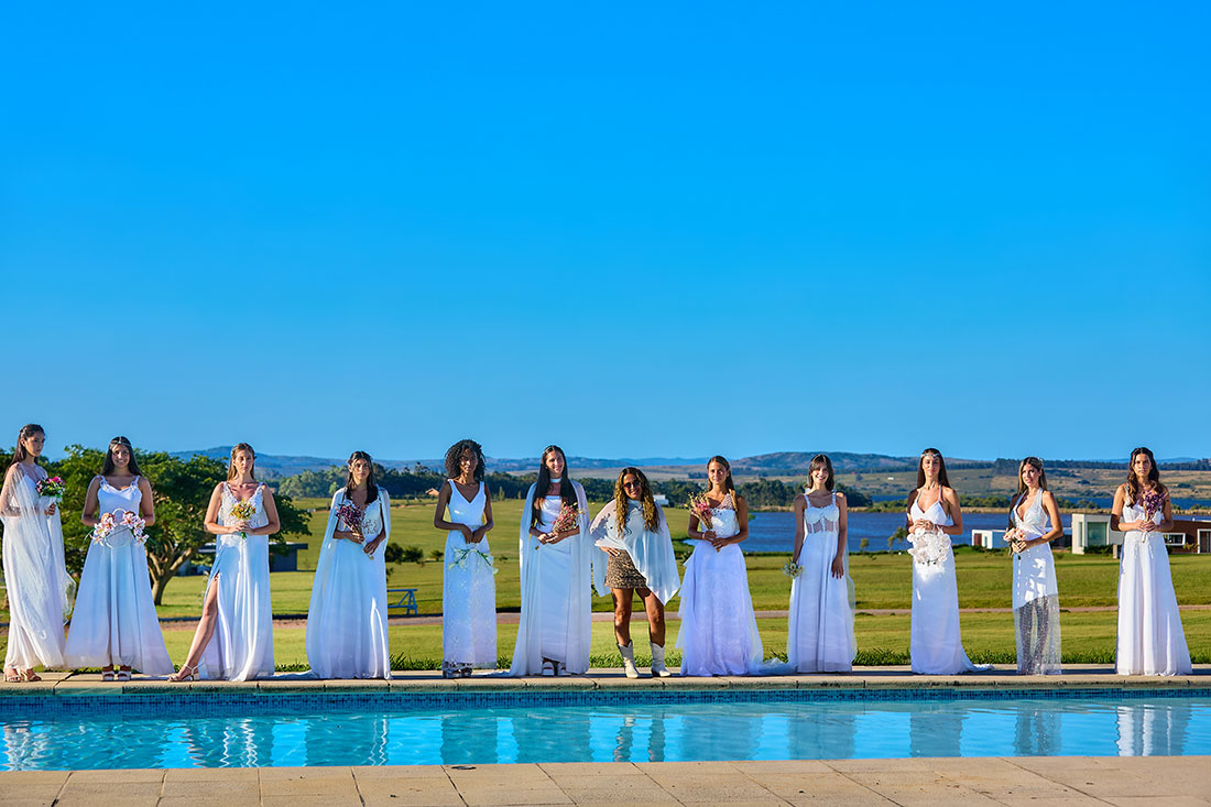 Fashionably brilló en Laguna de los Cisnes con una pasarela de ensueño y alta costura nupcial