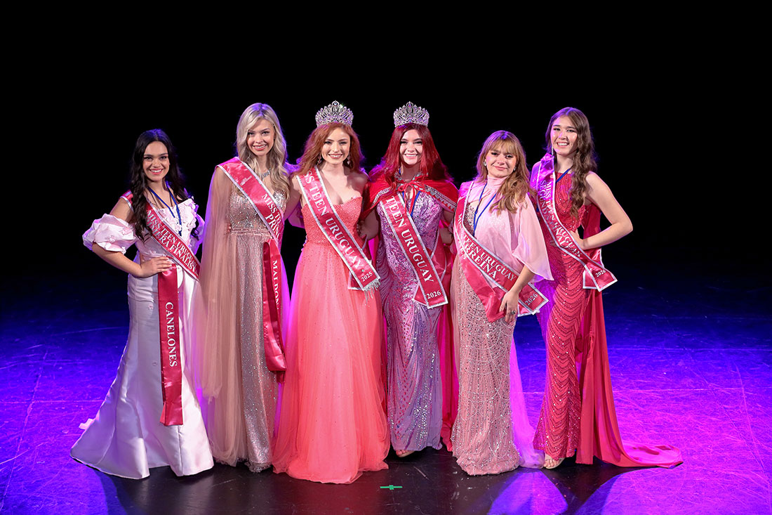 Milagros Serantes se corona como la nueva Miss Teen Uruguay 2026