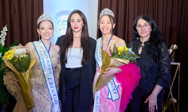 ¡Rumbo a la corona internacional! Avril Suárez y Micaela Vidal son las grandes triunfadoras de Miss Océano y Turismo URUGUAY 2027